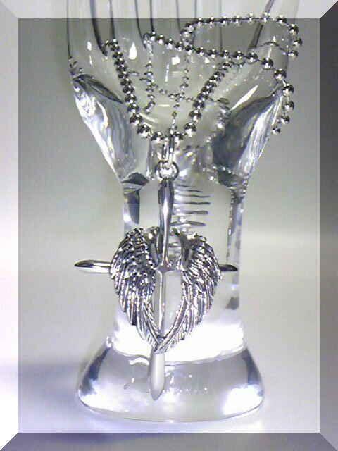 即決♪ サージカルスティール○ CrossWingネックレス★ < 男性アクセサリー/時計 即決♪ サージカルスティール○ CrossWingネックレス★ < 男性アクセサリー/時計の