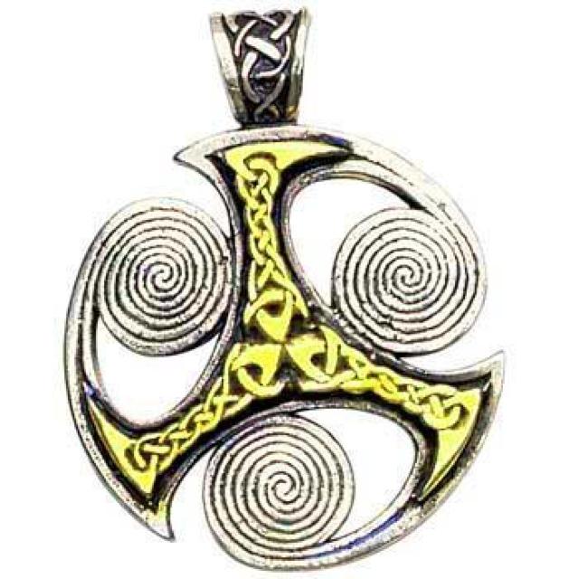 EastGate: Triskillian pendant スパイラル 三脚巴 < 女性アクセサリー/時計  EastGate: Triskillian pendant スパイラル 三脚巴  < 女性アクセサリー/時計の