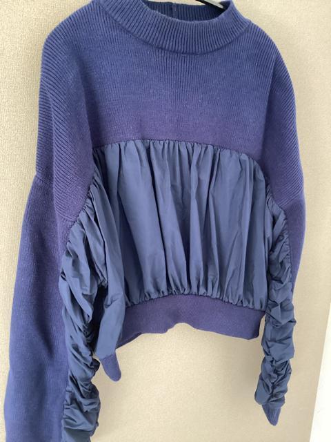 C’est moijeu セモアージュ 切替ニット セモア < 女性ファッション  C’est moijeu セモアージュ 切替ニット セモア < 女性ファッションの