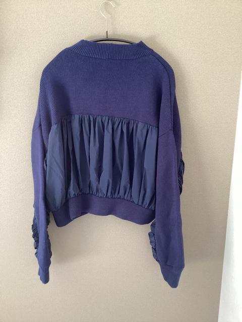 C’est moijeu セモアージュ 切替ニット セモア < 女性ファッション  C’est moijeu セモアージュ 切替ニット セモア < 女性ファッションの