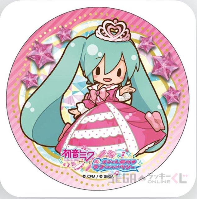 初音ミク ピンク D賞缶バッチ セガラッキーくじ 初音ミク オシャレ魔女 < アニメ/コミック/キャラクター  初音ミク ピンク D賞缶バッチ セガラッキーくじ 初音ミク オシャレ魔女  < アニメ/コミック/キャラクターの