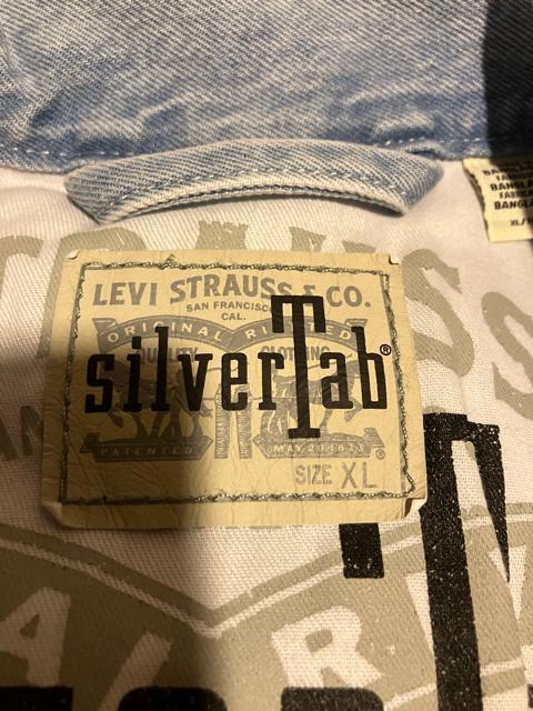 Levi's [oCXSILVERTAB? 傫sizeXXL EHbV  jt@bV 