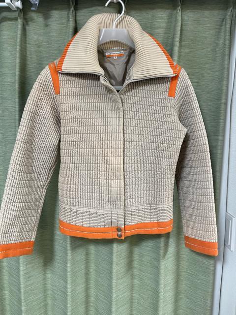 CASTELBAJAC カステルバジャック スポーティジャケット M ベージュ/オレンジ 長袖 ジップアップ ジャケット < ブランド CASTELBAJAC カステルバジャック スポーティジャケット M ベージュ/オレンジ 長袖 ジップアップ ジャケット < ブランドの