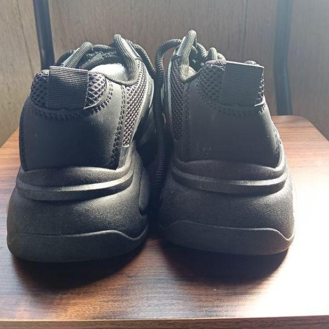 新品 25cm レディース スニーカー ブラック シューズ 靴 カジュアル < 女性ファッション 新品 25cm レディース スニーカー ブラック シューズ 靴 カジュアル < 女性ファッションの