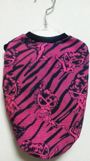 ハンドメイド*ヒスミニTシャツ*セクシーミニ・ゼブラ・ピンク・犬用*L < ペット/手芸/園芸  ハンドメイド*ヒスミニTシャツ*セクシーミニ・ゼブラ・ピンク・犬用*L  < ペット/手芸/園芸の
