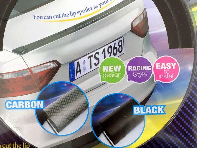 汎用 リアスポイラー ブラック 黒  132cm < 自動車/バイク 汎用 リアスポイラー ブラック 黒  132cm < 自動車/バイク