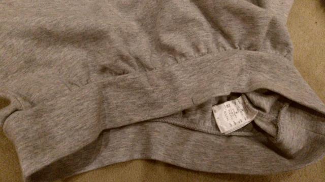 グレー カットソー 袖フェークファー白緑茶色 Mサイズ < 女性ファッション  グレー カットソー 袖フェークファー白緑茶色 Mサイズ < 女性ファッションの