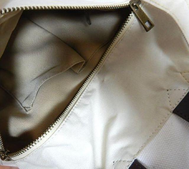 ◆キャンバスのリュック ホワイト 中古品 < 男性ファッション  ◆キャンバスのリュック ホワイト 中古品 < 男性ファッションの