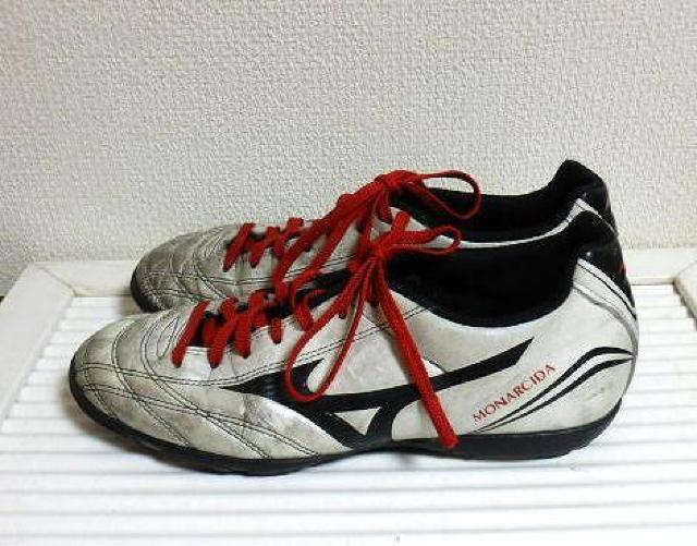 ◆ミズノ mizuno 25.0 monarcida モナルシーダ サッカーシューズ 中古品 < 女性ファッション  ◆ミズノ mizuno 25.0 monarcida モナルシーダ サッカーシューズ 中古品 < 女性ファッションの