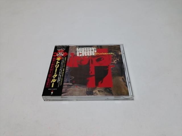 <送無>モトリー・クルーMotley Crue★クォータナリー国内盤(廃盤/美品)全9曲収録/未発表曲7曲&デモ2曲 < タレントグッズ <送無>モトリー・クルーMotley Crue★クォータナリー国内盤(廃盤/美品)全9曲収録/未発表曲7曲&デモ2曲 < タレントグッズの