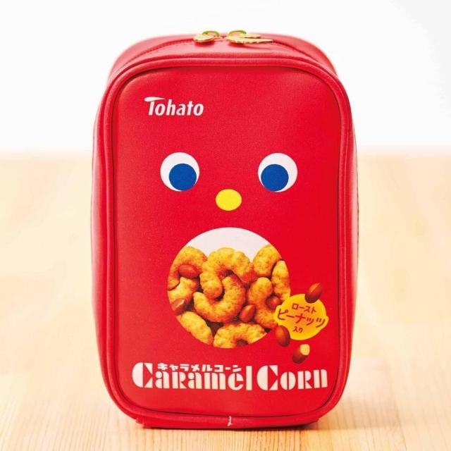caramel cornキャラメルコーン“そっくり” じゃばらポーチ/MonoMasterモノマスター2022年2月号付録 < 女性ファッション  caramel cornキャラメルコーン“そっくり” じゃばらポーチ/MonoMasterモノマスター2022年2月号付録 < 女性ファッションの