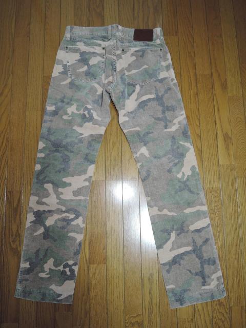 TMT 迷彩柄 コーデュロイ パンツ M カモ柄 加工 PANTS ティーエムティー < ブランド  TMT 迷彩柄 コーデュロイ パンツ M カモ柄 加工 PANTS ティーエムティー < ブランドの