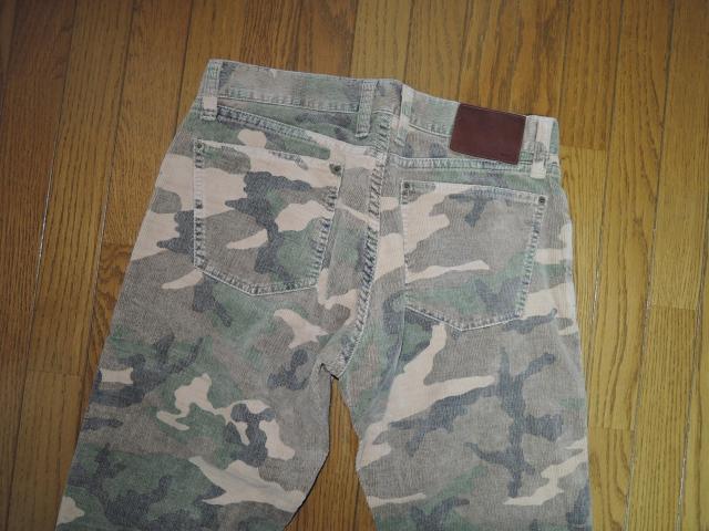 TMT 迷彩柄 コーデュロイ パンツ M カモ柄 加工 PANTS ティーエムティー < ブランド  TMT 迷彩柄 コーデュロイ パンツ M カモ柄 加工 PANTS ティーエムティー < ブランドの