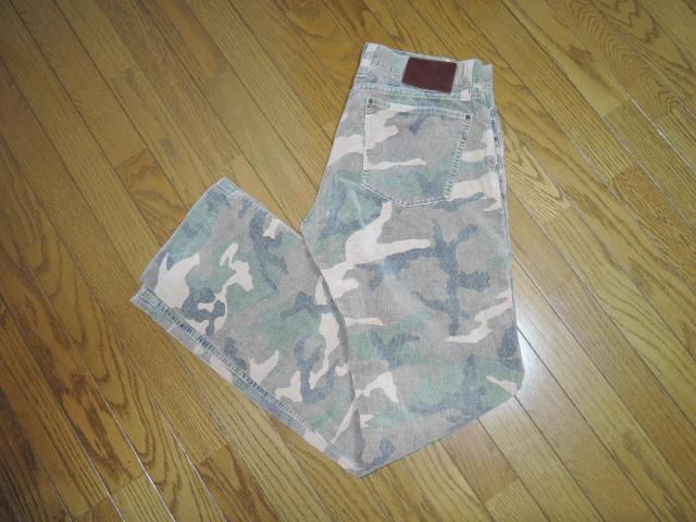 TMT 迷彩柄 コーデュロイ パンツ M カモ柄 加工 PANTS ティーエムティー < ブランド  TMT 迷彩柄 コーデュロイ パンツ M カモ柄 加工 PANTS ティーエムティー < ブランドの