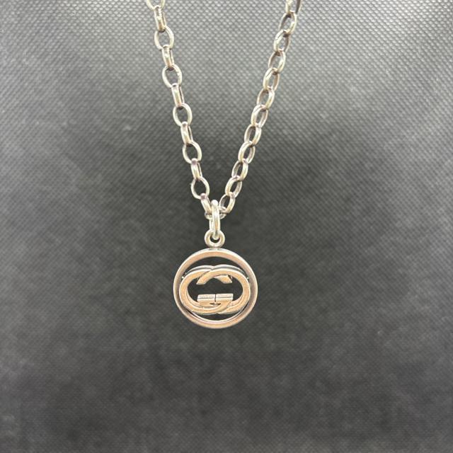即決 GUCCI グッチ インターロッキング ネックレス Ag925 シルバー < ブランド 即決 GUCCI グッチ インターロッキング ネックレス Ag925 シルバー < ブランドの
