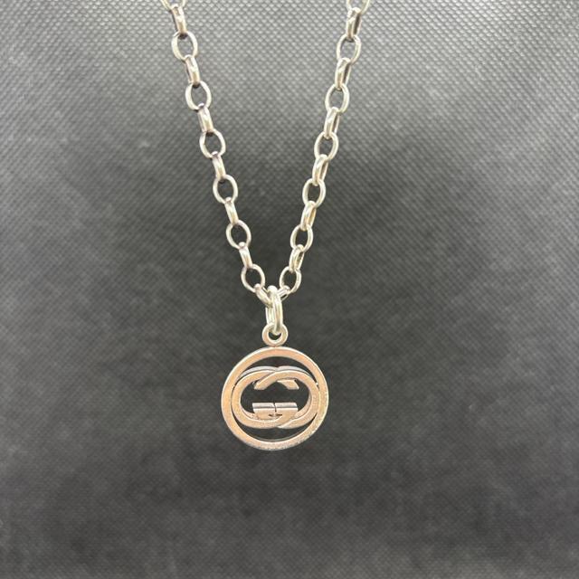 即決 GUCCI グッチ インターロッキング ネックレス Ag925 シルバー < ブランド 即決 GUCCI グッチ インターロッキング ネックレス Ag925 シルバー < ブランドの