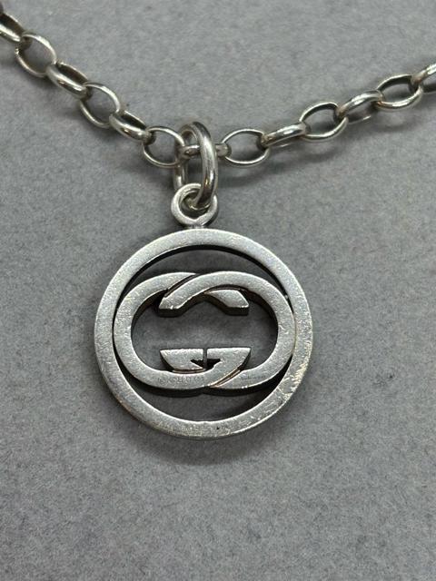 即決 GUCCI グッチ インターロッキング ネックレス Ag925 シルバー < ブランド 即決 GUCCI グッチ インターロッキング ネックレス Ag925 シルバー < ブランドの