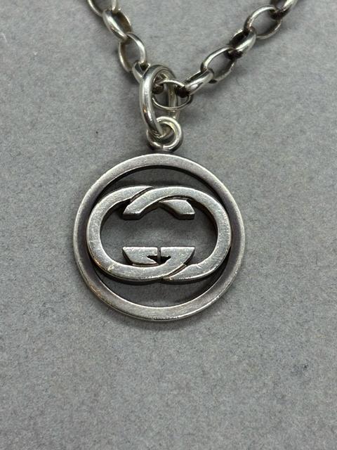 即決 GUCCI グッチ インターロッキング ネックレス Ag925 シルバー < ブランド 即決 GUCCI グッチ インターロッキング ネックレス Ag925 シルバー < ブランドの