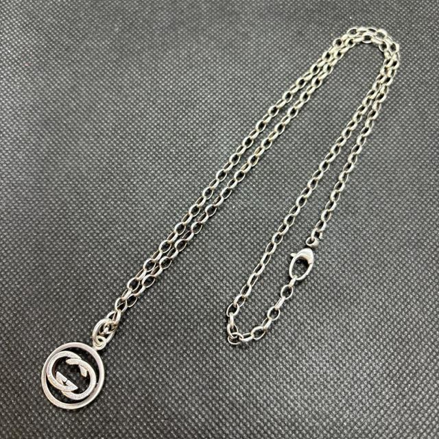 即決 GUCCI グッチ インターロッキング ネックレス Ag925 シルバー < ブランド 即決 GUCCI グッチ インターロッキング ネックレス Ag925 シルバー < ブランドの
