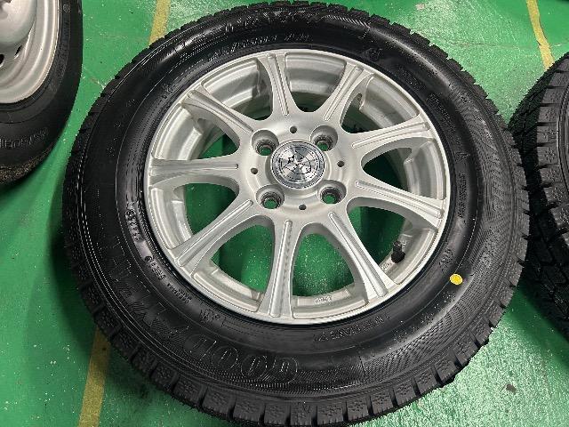0092410)新品未使用国産スタッドレスタイヤ4本グッドイヤーアイスナビ7軽自動車アルミホイールセット145/80R13送料無料 < 自動車/バイク 0092410)新品未使用国産スタッドレスタイヤ4本グッドイヤーアイスナビ7軽自動車アルミホイールセット145/80R13送料無料 < 自動車/バイク