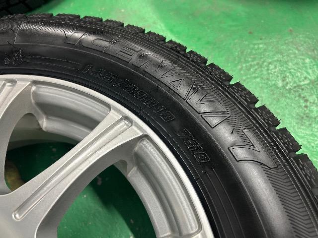0092410)新品未使用国産スタッドレスタイヤ4本グッドイヤーアイスナビ7軽自動車アルミホイールセット145/80R13送料無料 < 自動車/バイク 0092410)新品未使用国産スタッドレスタイヤ4本グッドイヤーアイスナビ7軽自動車アルミホイールセット145/80R13送料無料 < 自動車/バイク