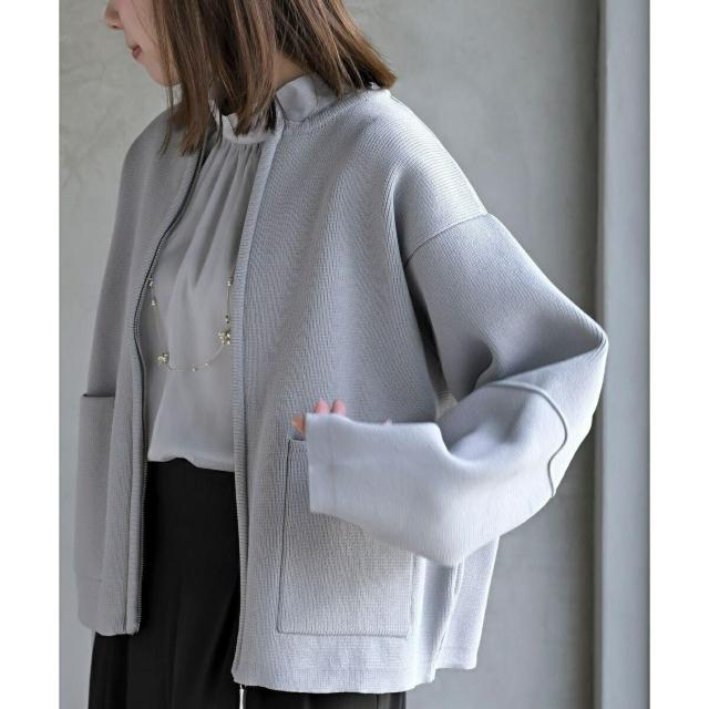 natural couture/アウター★スカイブルーのウレタンアウター < ブランド natural couture/アウター★スカイブルーのウレタンアウター < ブランドの