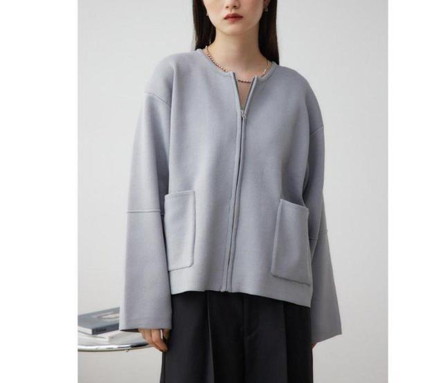 natural couture/アウター★スカイブルーのウレタンアウター < ブランド natural couture/アウター★スカイブルーのウレタンアウター < ブランドの