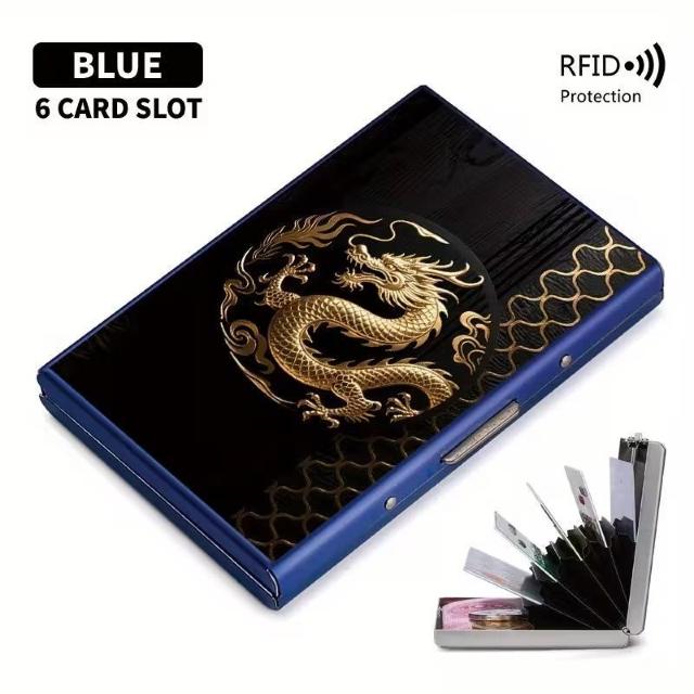 爆ヤス価格価格1090円★ドラゴンと雲のパターンの高級ステンレススチールRFID防盗カードホルダー(男性用)ゴールデン < 男性ファッション 爆ヤス価格価格1090円★ドラゴンと雲のパターンの高級ステンレススチールRFID防盗カードホルダー(男性用)ゴールデン < 男性ファッションの