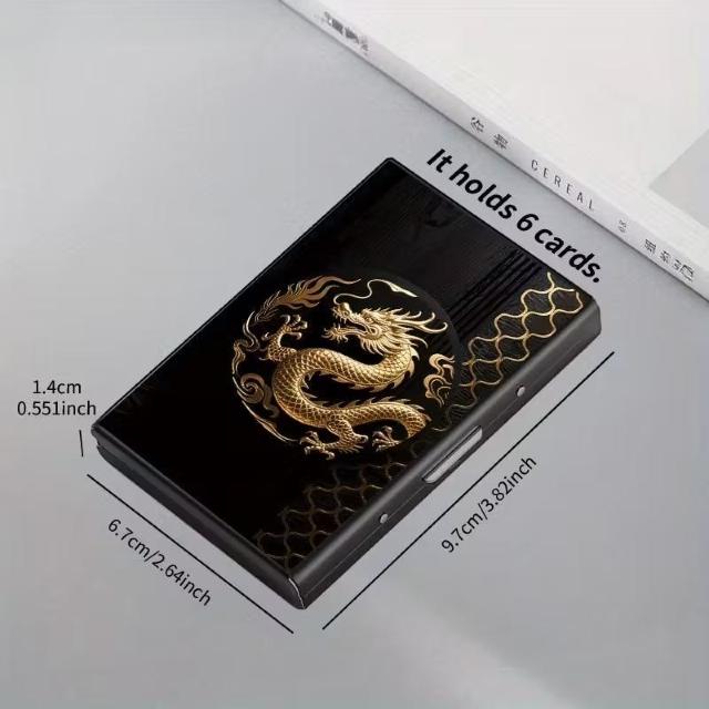 爆ヤス価格価格1090円★ドラゴンと雲のパターンの高級ステンレススチールRFID防盗カードホルダー(男性用)ゴールデン < 男性ファッション 爆ヤス価格価格1090円★ドラゴンと雲のパターンの高級ステンレススチールRFID防盗カードホルダー(男性用)ゴールデン < 男性ファッションの