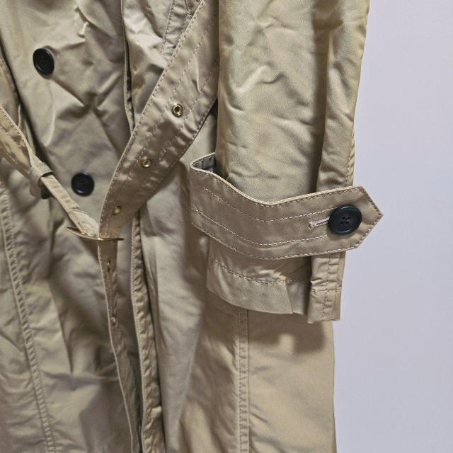 iCB 美品 ナイロン トレンチコート ベージュ ベルト付 < ブランド iCB 美品 ナイロン トレンチコート ベージュ ベルト付 < ブランドの