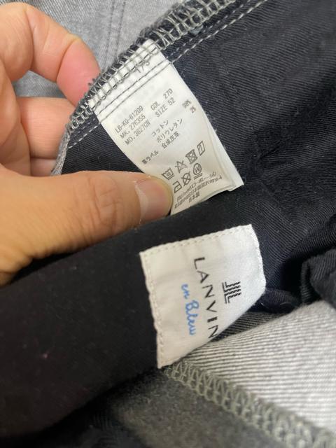 LANVIN �����o���@�f�j���p���c �����Y �����o�� �T�C�Y52  �p���c �O���[ �W�[���Y �f�j���p���c �Ò� �� �j���t�@�b�V������ 