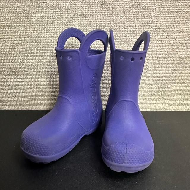 【crocs】クロックス キッズ レインブーツ 長靴 17.5cm < ブランド 【crocs】クロックス キッズ レインブーツ 長靴 17.5cm < ブランドの