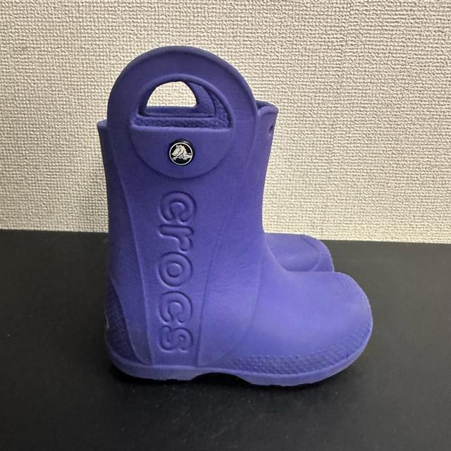 【crocs】クロックス キッズ レインブーツ 長靴 17.5cm < ブランド 【crocs】クロックス キッズ レインブーツ 長靴 17.5cm < ブランドの
