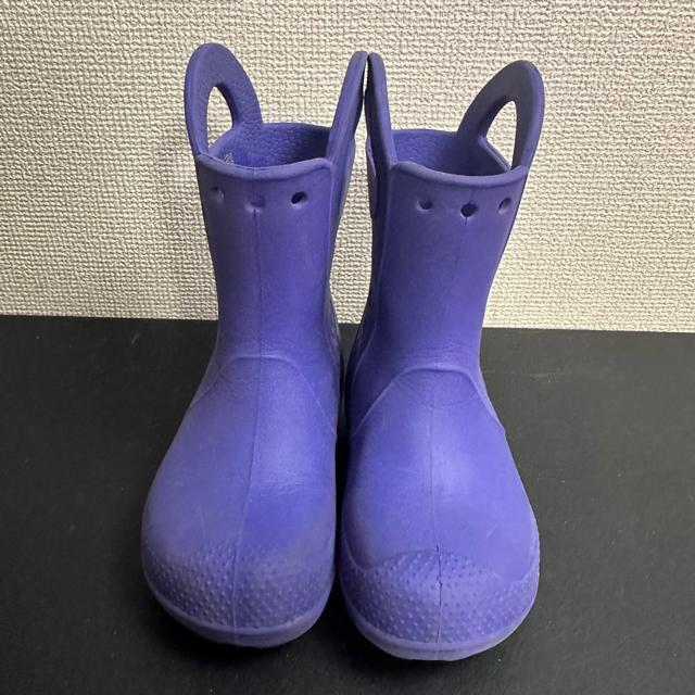 【crocs】クロックス キッズ レインブーツ 長靴 17.5cm < ブランド 【crocs】クロックス キッズ レインブーツ 長靴 17.5cm < ブランドの