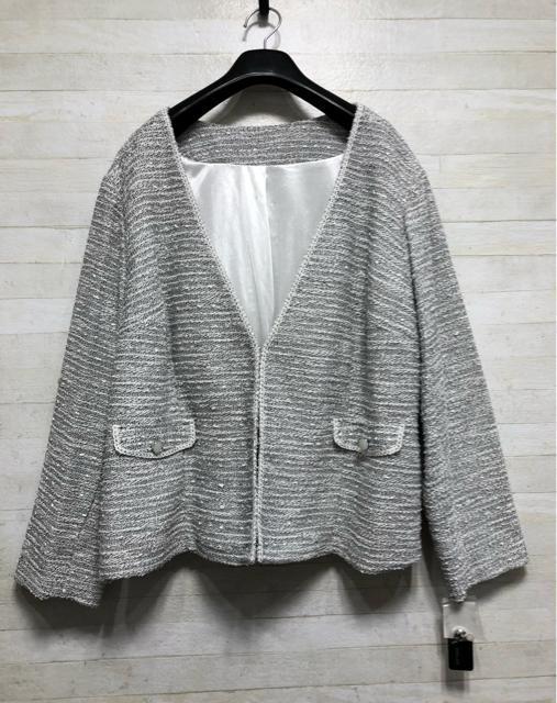 新品☆6L♪柔らか楽ちん素材セレブレイトスーツ3点set♪テーパードパンツR191 < 女性ファッション 新品☆6L♪柔らか楽ちん素材セレブレイトスーツ3点set♪テーパードパンツR191 < 女性ファッションの