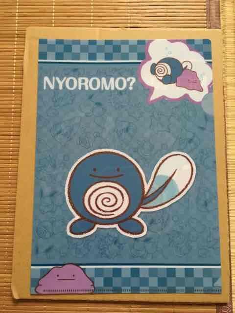 ポケモン・へんしん!メタモン柄クリアファイル。ニョロモ < アニメ/コミック/キャラクター  ポケモン・へんしん!メタモン柄クリアファイル。ニョロモ  < アニメ/コミック/キャラクターの