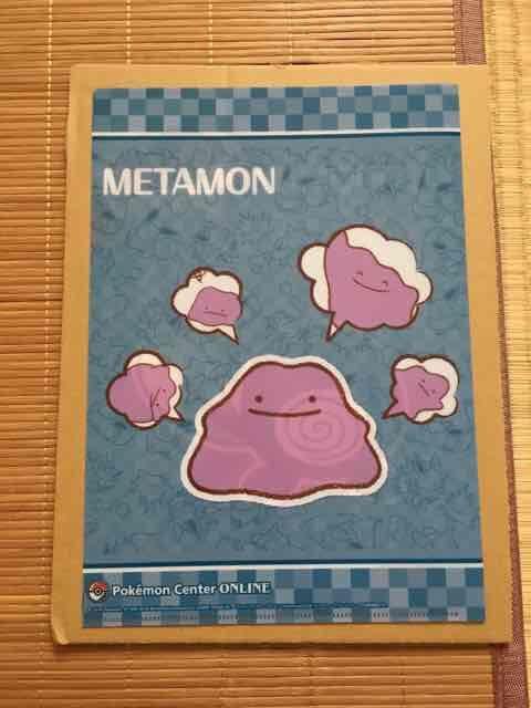 ポケモン・へんしん!メタモン柄クリアファイル。ニョロモ < アニメ/コミック/キャラクター  ポケモン・へんしん!メタモン柄クリアファイル。ニョロモ < アニメ/コミック/キャラクターの