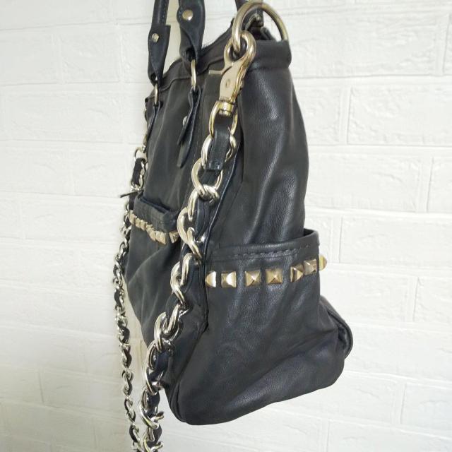 レア【Twisty】PUNK-ROCK鋲スタッズ付きbag&ASH&DIAMONDSブレス(新品) < 女性ファッション  レア【Twisty】PUNK-ROCK鋲スタッズ付きbag&ASH&DIAMONDSブレス(新品) < 女性ファッションの