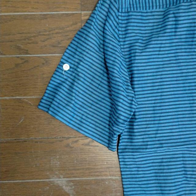 TOPMAN メンズ半袖シャツ ストライプ ボタンダウン < 男性ファッション  TOPMAN メンズ半袖シャツ ストライプ ボタンダウン < 男性ファッションの