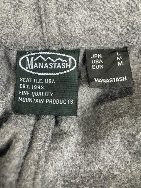 MANASTASH マナスタッシュ 七分丈 フリースパンツ サイズL グレー アウトドア キャンプ スノーボード 登山 防寒 男性 < レジャー/スポーツ MANASTASH マナスタッシュ 七分丈 フリースパンツ サイズL グレー アウトドア キャンプ スノーボード 登山 防寒 男性 < レジャー/スポーツの