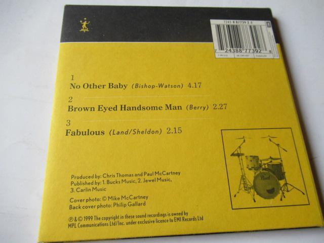 ポール・マッカートニーの限定盤CD、「 No Other Baby 」   約46x35cmの大型ポスター付き。紙ジャケット < CD/DVD/ビデオ  ポール・マッカートニーの限定盤CD、「 No Other Baby 」   約46x35cmの大型ポスター付き。紙ジャケット < CD/DVD/ビデオの