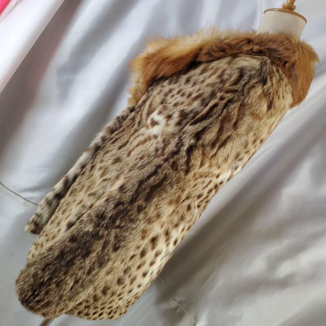 爆安!高級毛皮★レオパードキャット&レッドフックスコート★11-9★ < 女性ファッション  爆安!高級毛皮★レオパードキャット&レッドフックスコート★11-9★ < 女性ファッションの