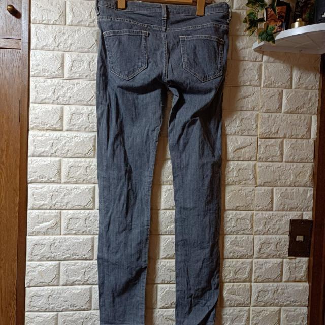 USED★VIS★グレー系微ストレッチスリムデニム/M < 女性ファッション  USED★VIS★グレー系微ストレッチスリムデニム/M < 女性ファッションの