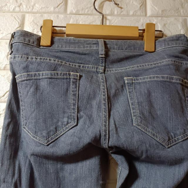 USED★VIS★グレー系微ストレッチスリムデニム/M < 女性ファッション  USED★VIS★グレー系微ストレッチスリムデニム/M < 女性ファッションの