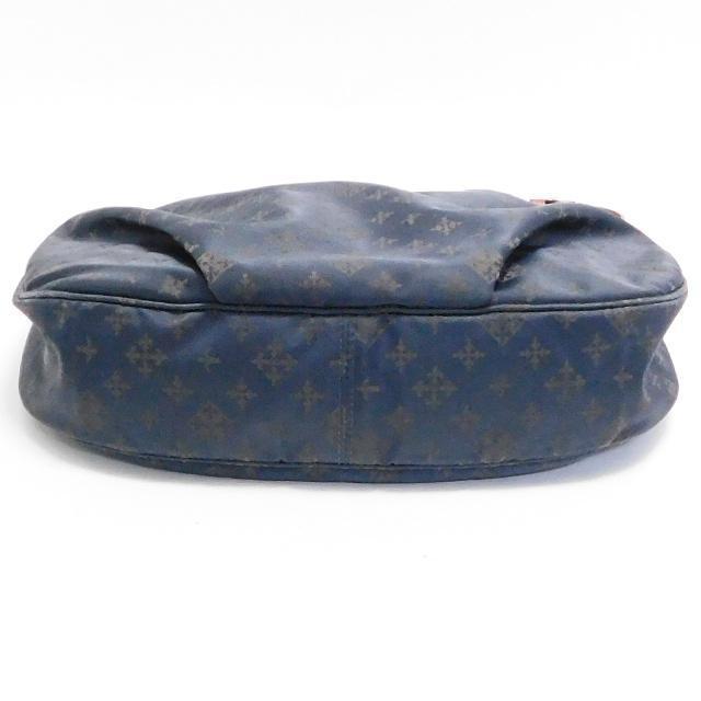 1000円 正規 russet ラシット ショルダーバッグ ボディクロスバッグ 紺系 モノグラム 日本製 破けなし < ブランド 1000円 正規 russet ラシット ショルダーバッグ ボディクロスバッグ 紺系 モノグラム 日本製 破けなし < ブランドの