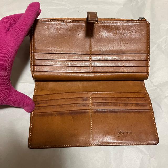 【genten / ゲンテン】 カットワーク / L字ファスナー レザー 長財布 < ブランド 【genten / ゲンテン】 カットワーク / L字ファスナー レザー 長財布 < ブランドの