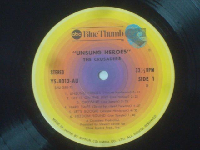 ATOEq[[YiUNSUNG HEROESj / UENZC_[YiTHE CRUSADERSj@ѕtLP  CD/DVD/rfI 