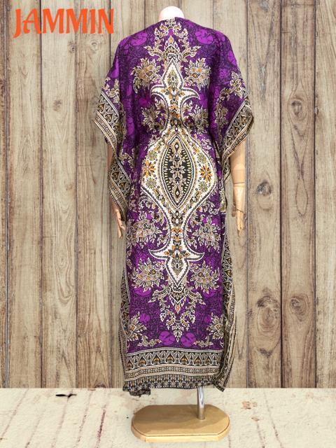 アジアンペーズリー柄ロングワンピ パープル 紫 アジアン エスニック ヒッピー < 女性ファッション アジアンペーズリー柄ロングワンピ パープル 紫 アジアン エスニック ヒッピー < 女性ファッションの