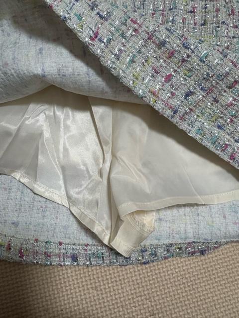 【未使用】ツイード ミニスカート < 女性ファッション 【未使用】ツイード ミニスカート < 女性ファッションの