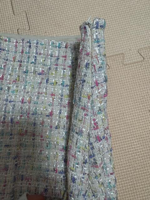 【未使用】ツイード ミニスカート < 女性ファッション 【未使用】ツイード ミニスカート < 女性ファッションの